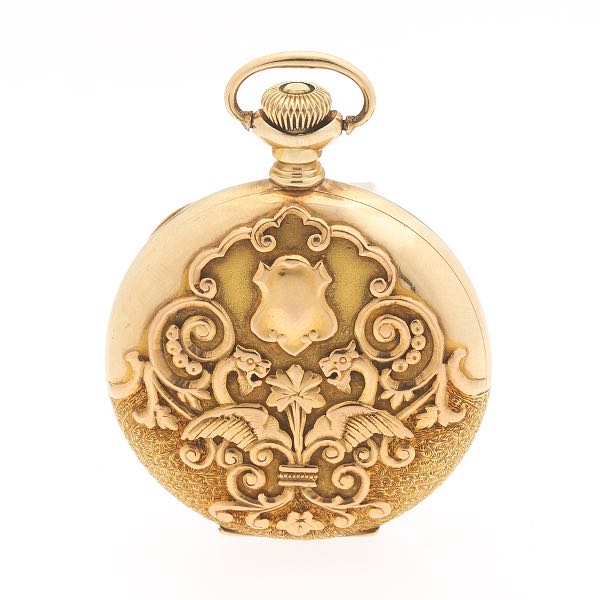 LADIES' 14K  GOLD POCKET WATCH 