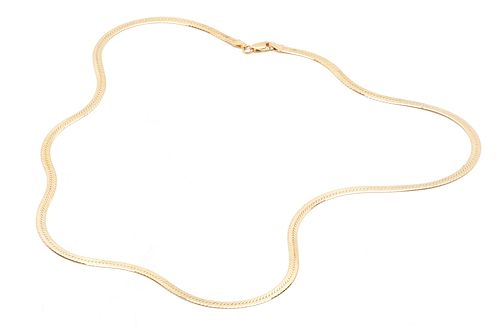 LADIES 14K ITALIAN HERRINGBONE