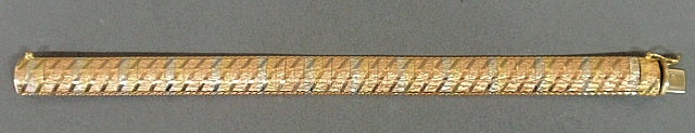 Ladies 14k tri-color gold