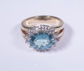 LADIES 14K WHITE AND YELLOW GO