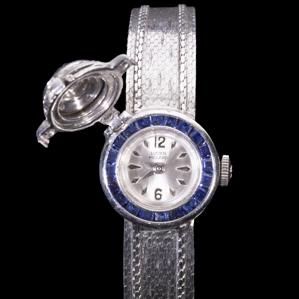 LADIES 14K WHITE GOLD WRISTWATCH BY