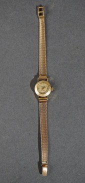 LADIES' ADRIA 18-KARAT YELLOW-