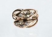 LADIES ANTIQUE 14K ROSE GOLD A
