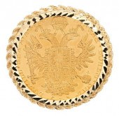LADIES' AUSTRIAN 4 DUCAT AND 1