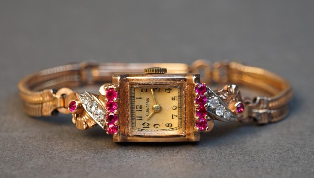 LADIES BLANCPAIN 14-KARAT