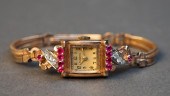 LADIES BLANCPAIN 14-KARAT ROSE