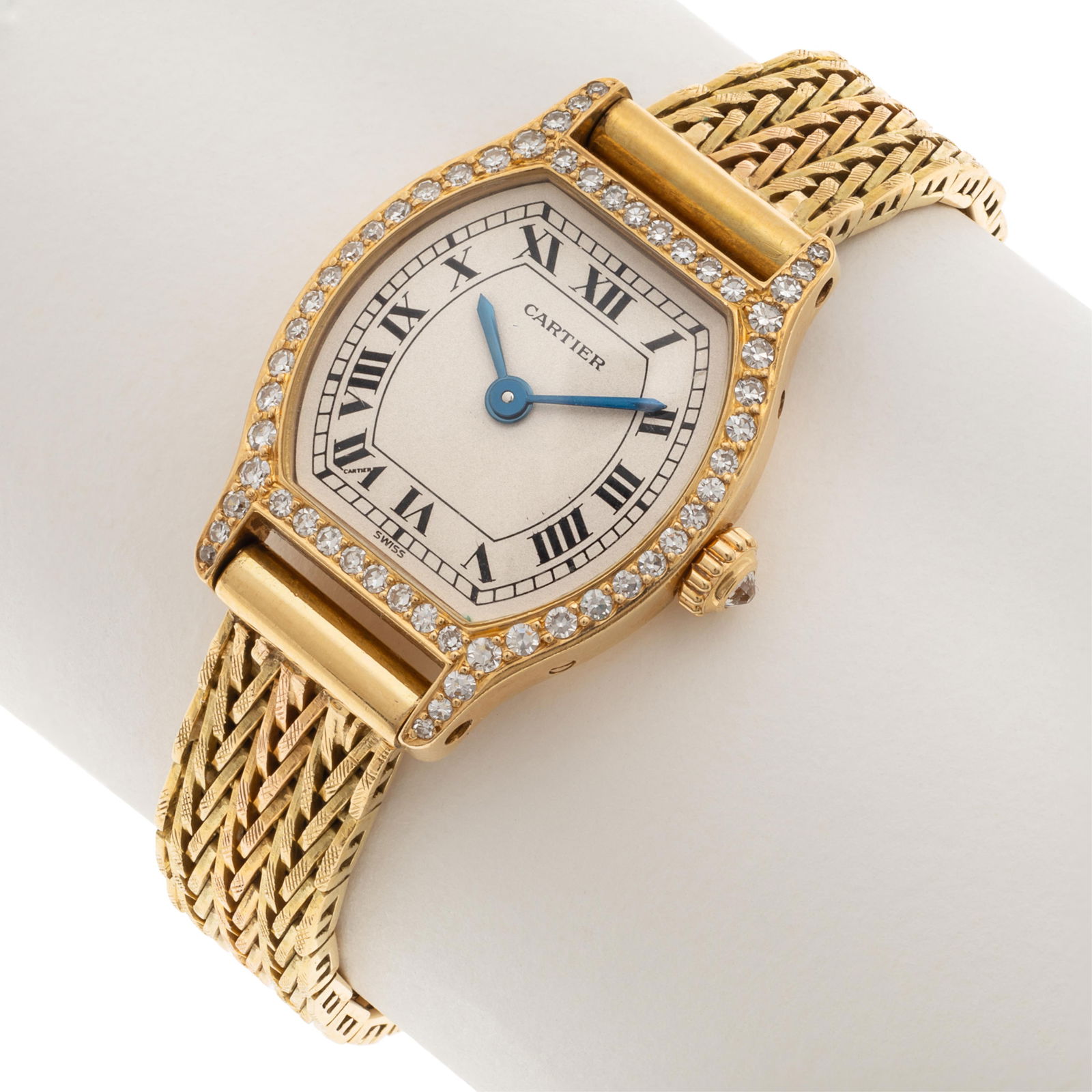 LADIES CARTIER DIAMOND, 18K,