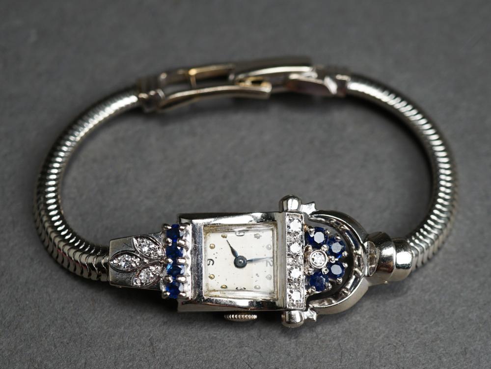 LADIES CHARLES AERNI 14-KARAT WHITE