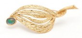 LADIES CHERNY 18K GOLD & OPAL