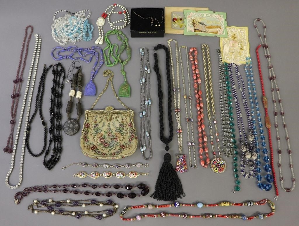 Ladies costume jewelry, including