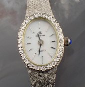 LADIES CYMA DIAMOND, SAPPHIRE