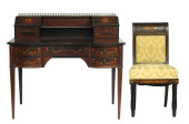 LADIES DESK AND CHAIR, ENGLISH