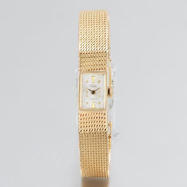 LADIES' EBEL 14K CASE AND