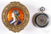 LADIES ELGIN GUILLOCHE ENAMELE