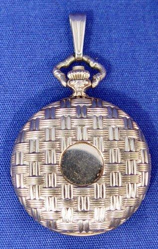 LADIES EUROPEAN 14K POCKET WATCH: