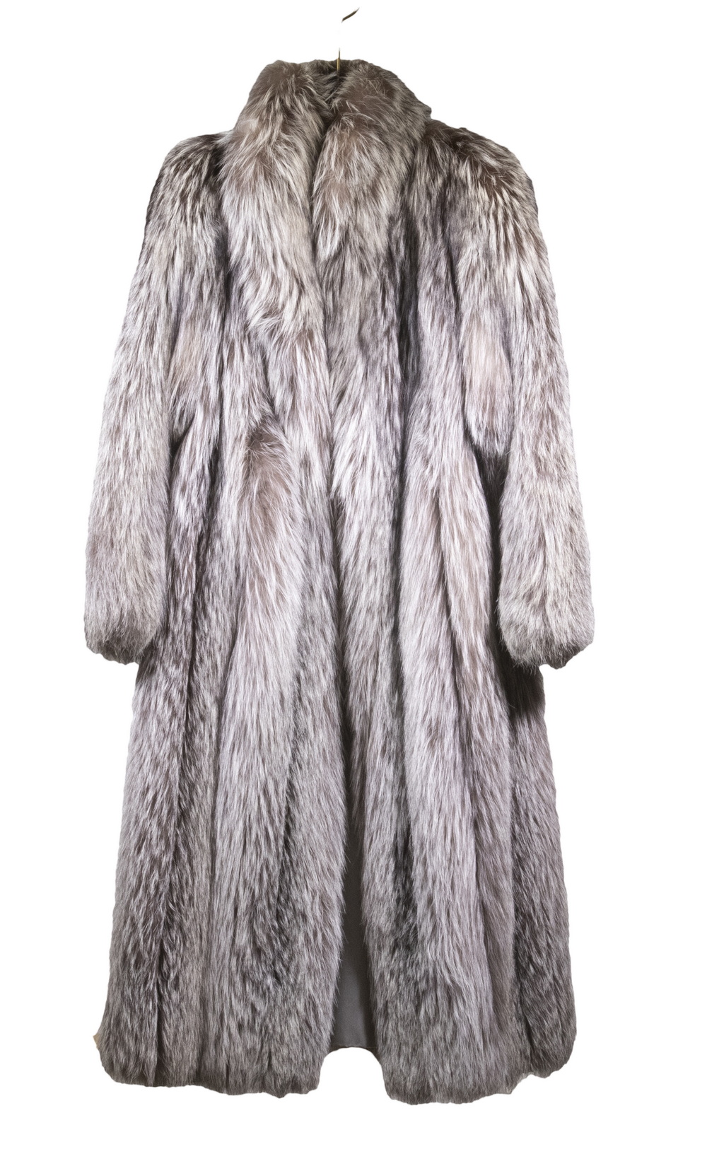 LADIES FULL LENGTH SILVER FOX