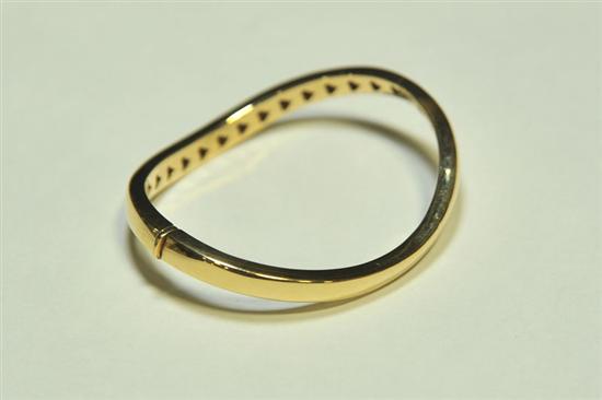 LADIES GOLD BRACELET. 18K yellow