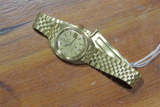 LADIES GOLD WATCH. Omega
