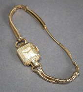 LADIES HAMILTON 14-KARAT YELLO