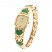LADIES' LONGINES SWISS 18K GOL