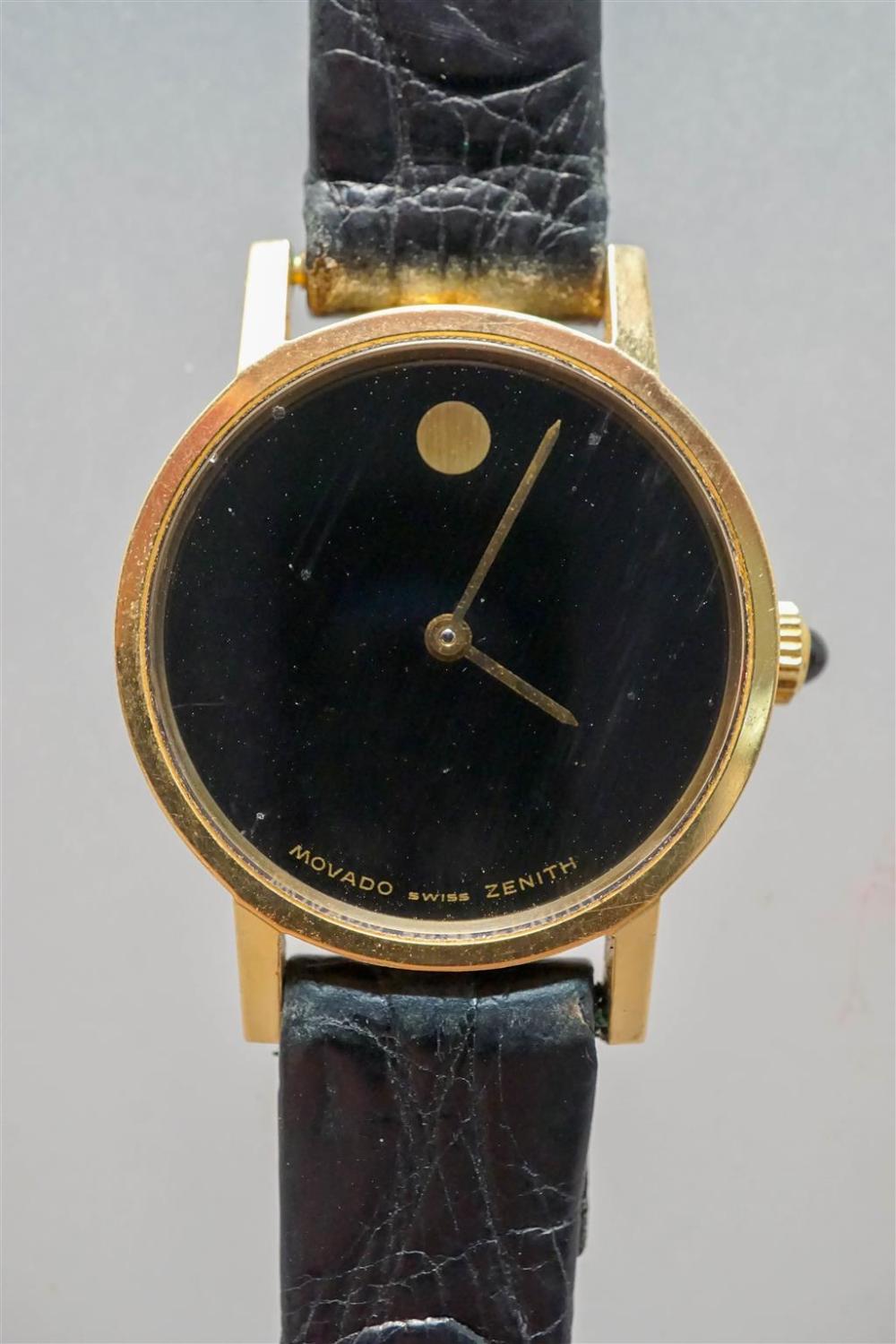 LADIES' MOVADO 14-KARAT YELLOW-GOLD
