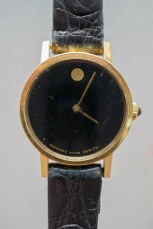 LADIES' MOVADO 14-KARAT YELLOW