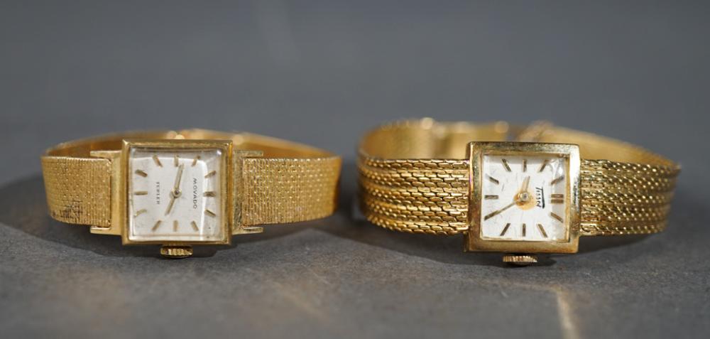 LADIES' MOVADO AND TISSOT