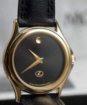 LADIES' MOVADO MUSEUM GILT MET