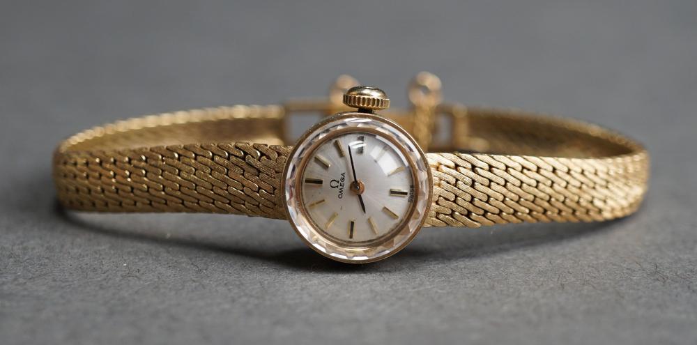 LADIES' OMEGA 14-KARAT