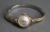 LADIES' OMEGA ‘LADYMATIC’ 14-K