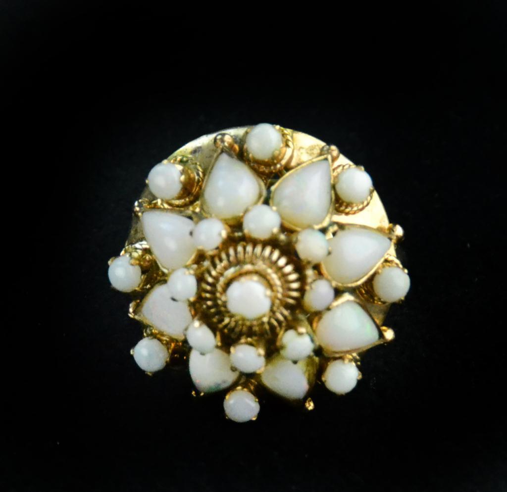 Ladies Opal and 14K Gold