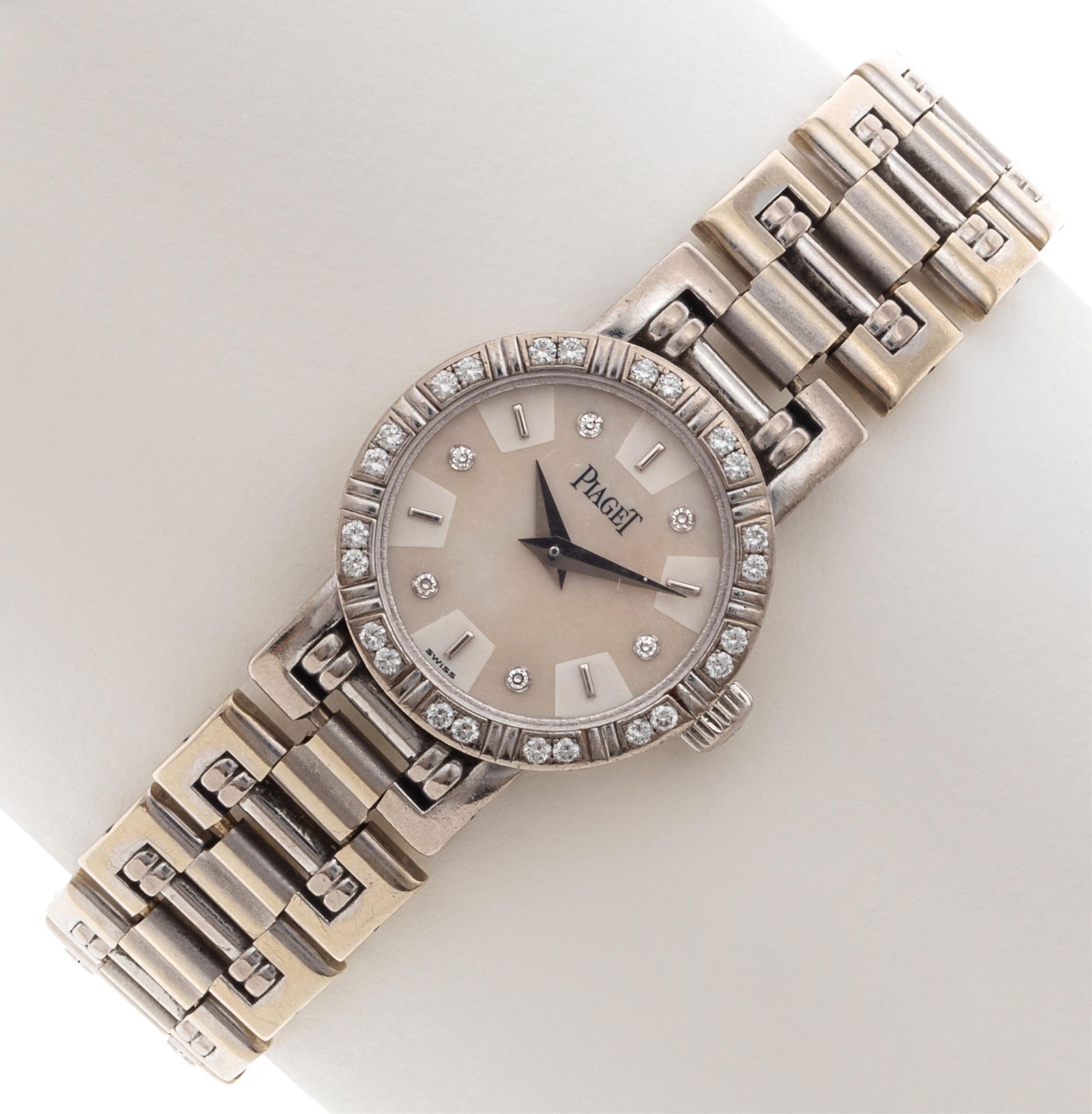 LADIES PIAGET DIAMOND, 18K MINI