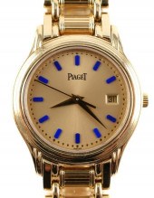 LADIES PIAGET POLO 18K GOLD WA