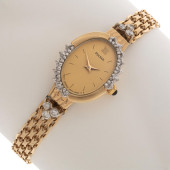 LADIES PULSAR DIAMOND, 14K YEL