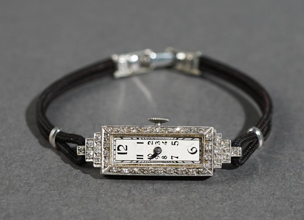LADIES RAYMOND WATCH CO PLATINUM