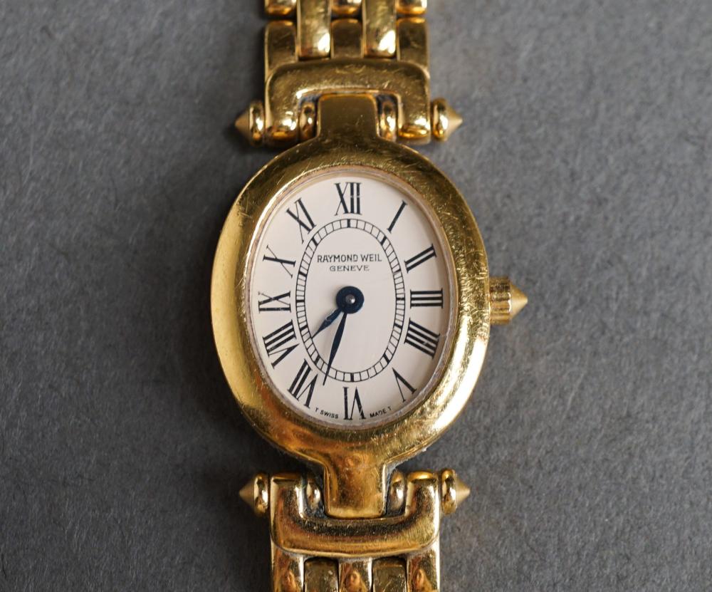 LADIES' RAYMOND WEIL GOLD PLATED