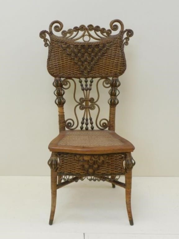 LADIES RECEPTION CHAIR, HEYWOOD