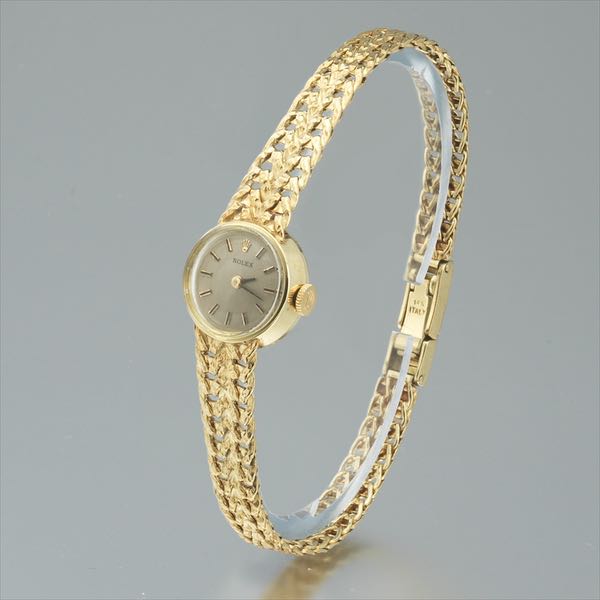 LADIES ROLEX 14K MANUAL WIND