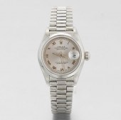 LADIES’ ROLEX 950 PLATINUM OYS