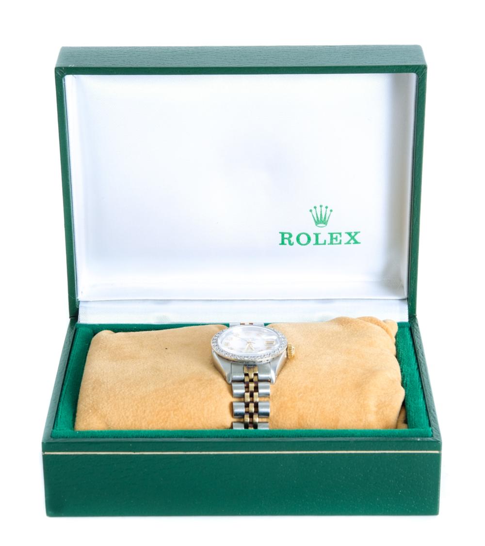 LADIES ROLEX DATEJUST SS WATCH