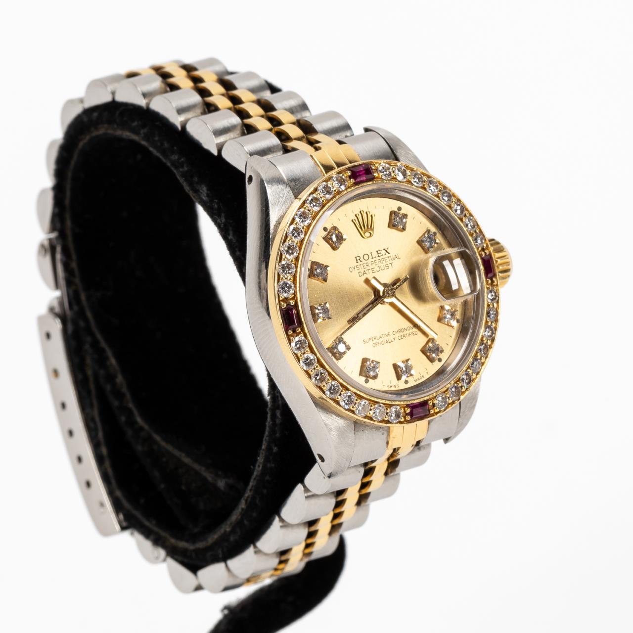 LADIES' ROLEX OYSTER "DATEJUST"