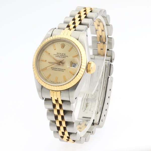 LADIES ROLEX TUTONE DATEJUST, 1987