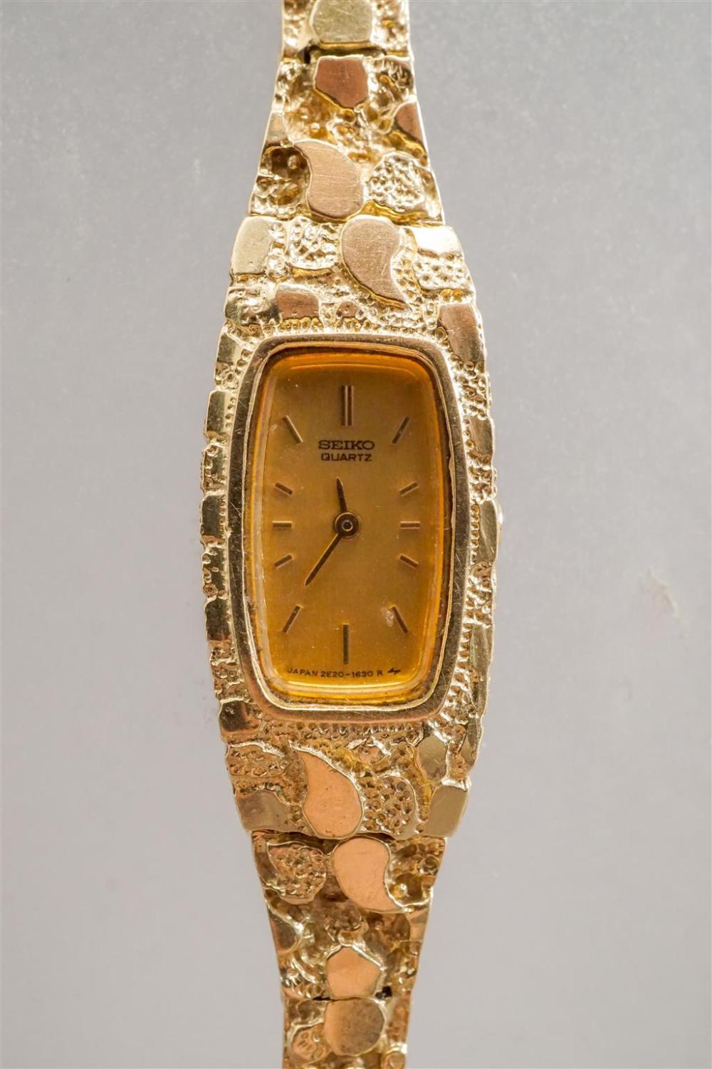 LADIES' SEIKO 14-KARAT