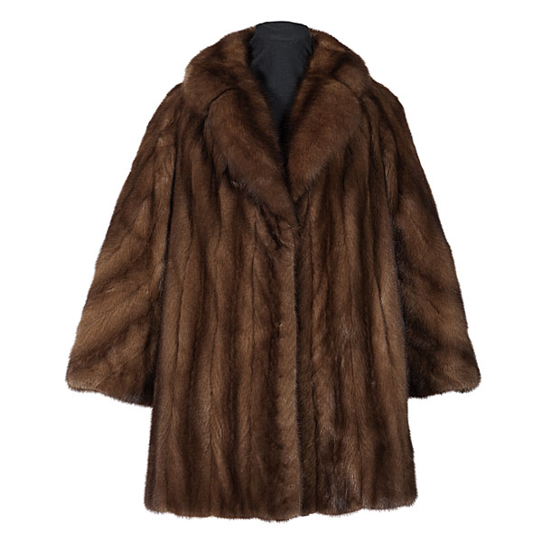 Ladies Short Mink Coat