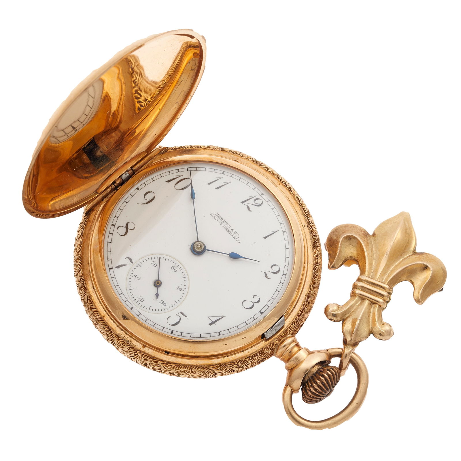 LADIES SHREVE & CO. DIAMOND, 14K