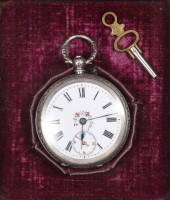 Ladies Swiss Repousse Silver O