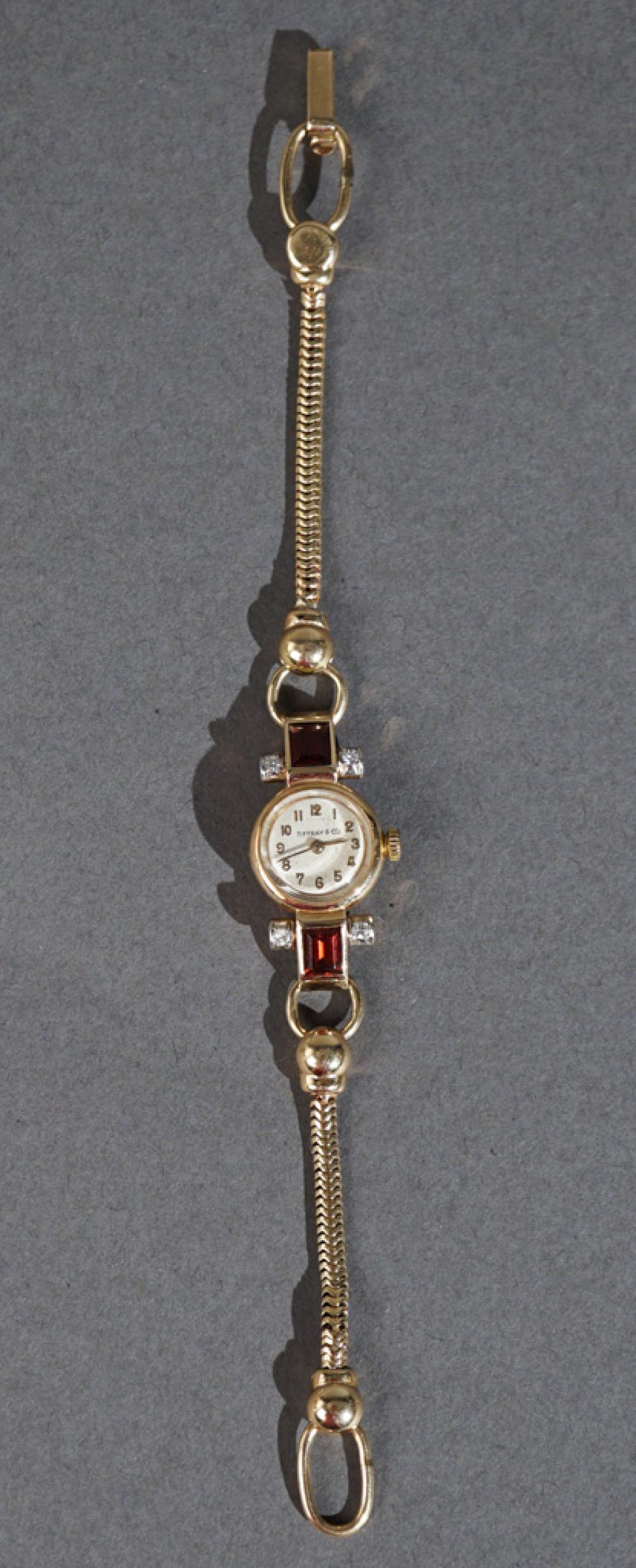 LADIES' TIFFANY & CO. 14-KARAT