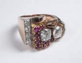 LADIES VINTAGE RETRO ERA DIAMO
