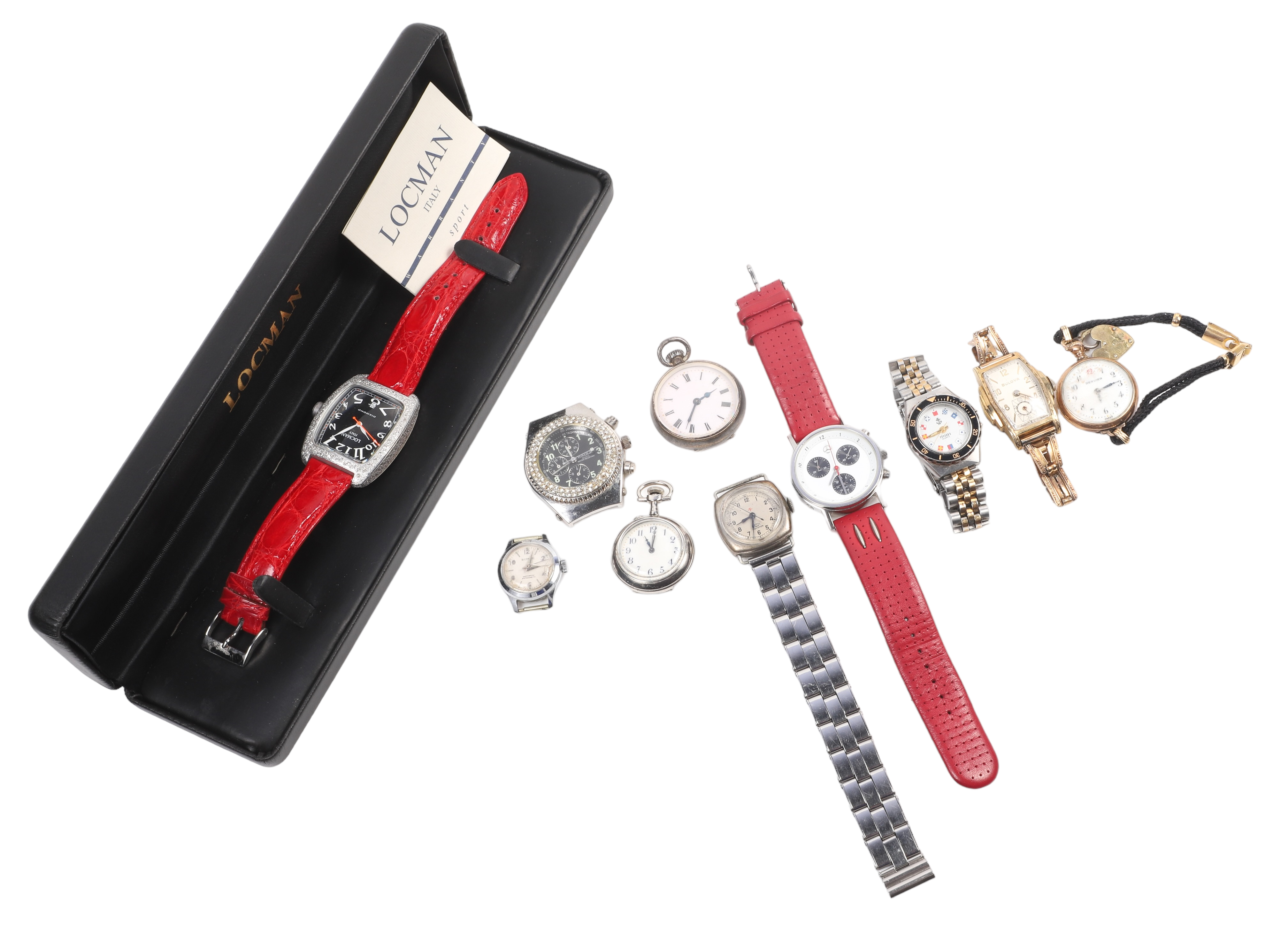 Ladies wrist and pocket watch