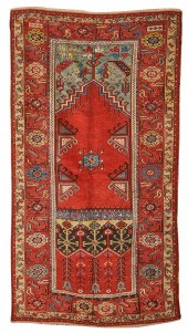 LADIK PRAYER RUG, TURKEY, EARL